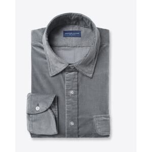 Proper Cloth - Duca Visconti Grey Supima Stretch Corduroy/ S